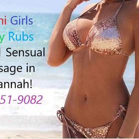Hot girl + sensual massage = bikini girls body rubs.